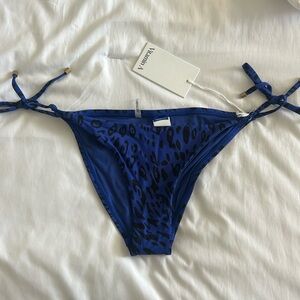Vitamin A Tie Side Cheeky Bikini Bottoms Medium